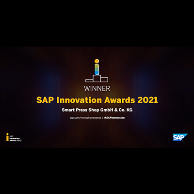 Smart Press Shop gewinnt SAP Innovation Award 2021 für Implementierungsprojekt mit Syntax