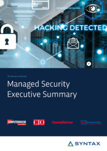 Executive Summary Digital Workplace Managed Security