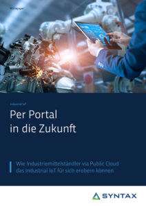 Whitepaper Industrial IoT Per Portal in die Zukunft