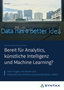 Bereit für Künstliche Intelligenz und Machine Learning Whitepaper