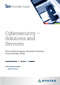 Cybersecurity ISG Study Deutschland 2022