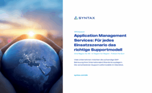 Application Management Services (AMS)