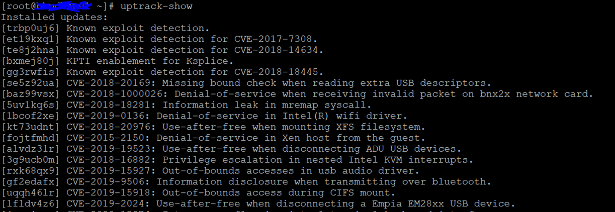 ksplice for oracle linux