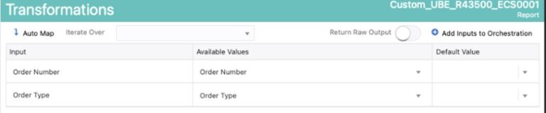 JD Edwards Orchestrator: Orchestration Inputs from Form Extensions ...