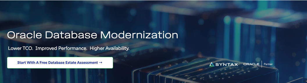 Oracle Database Modernization assessment image
