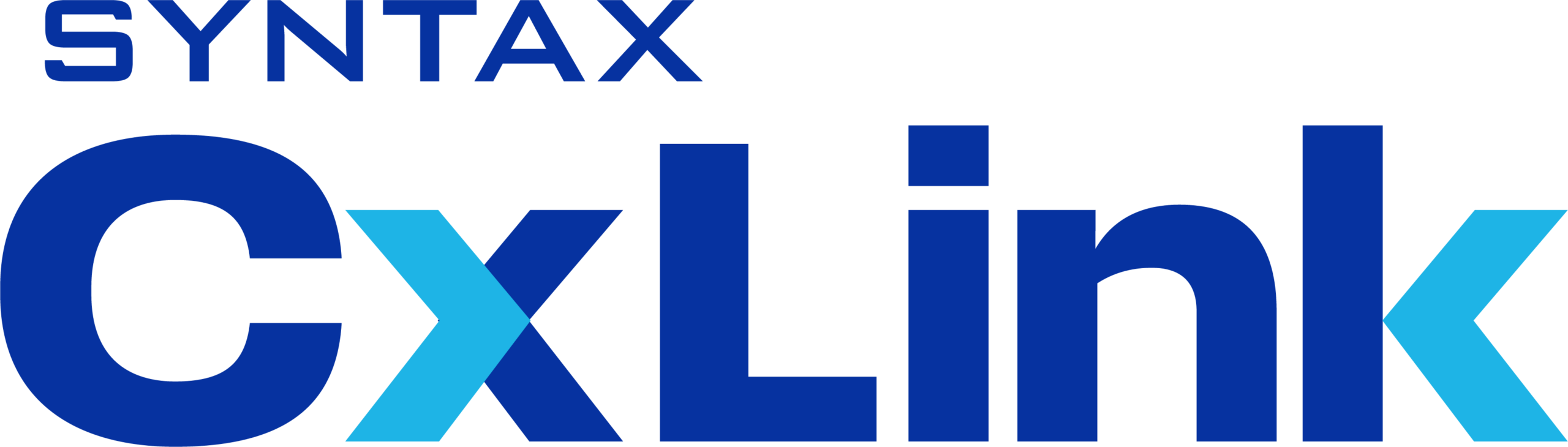 Syntax -Logo CxLink - Couleurs complètes